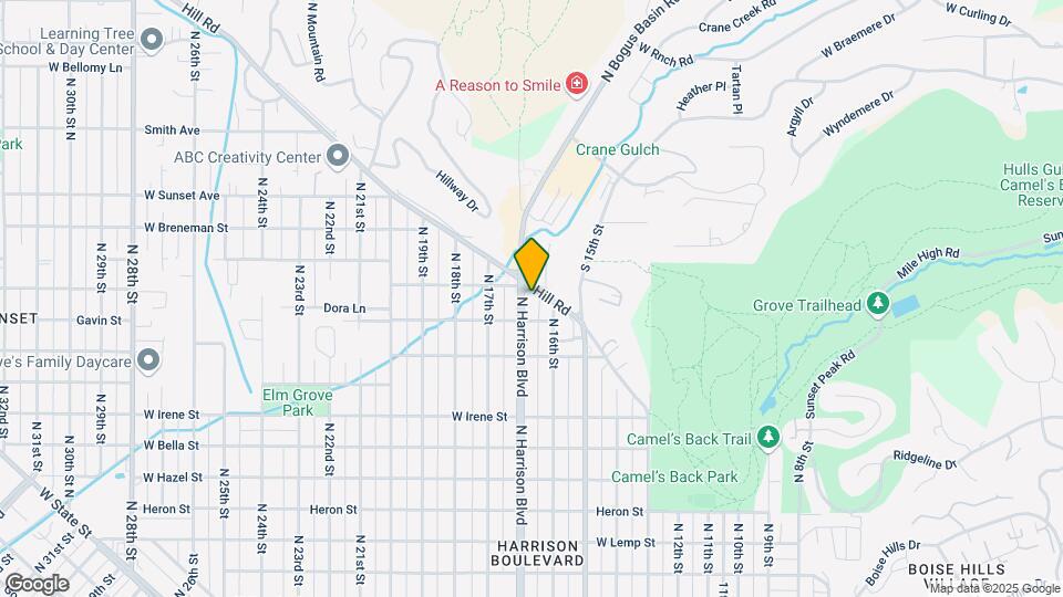 Harrison Hills Apartments Map and Location Details