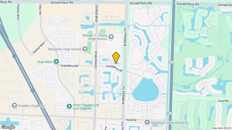 1108 Myrtlewood Cir E Map and Location Details