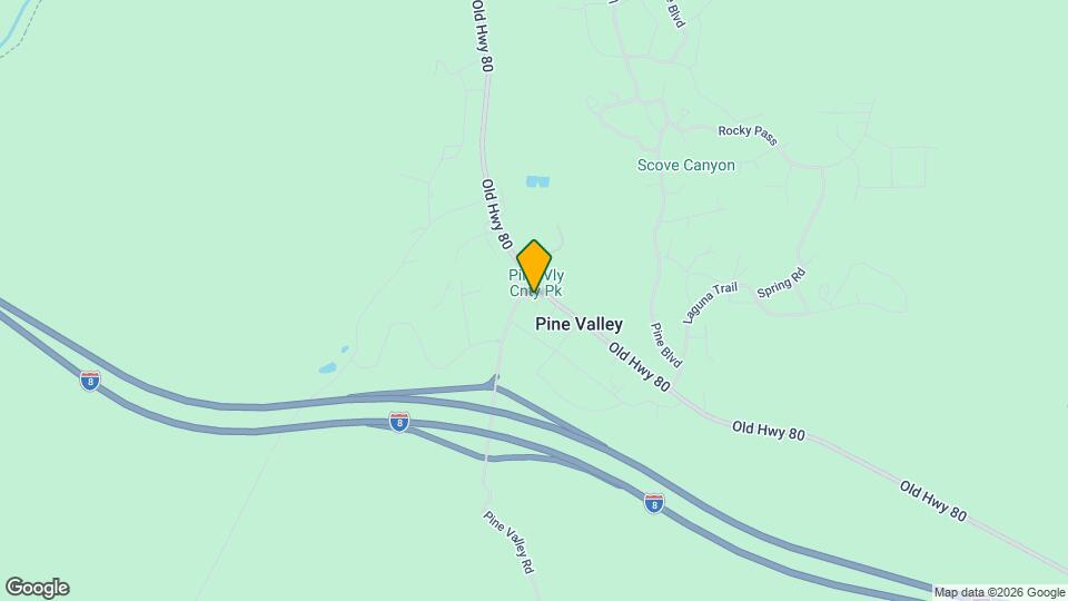 7475 Pine Valley Rd Map and Location Details