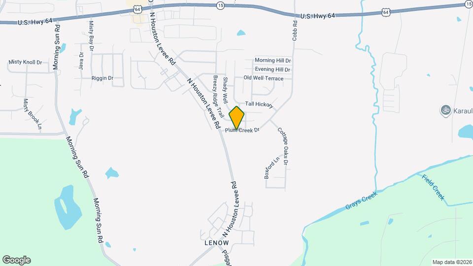 2570 Plum Creek Dr Map and Location Details