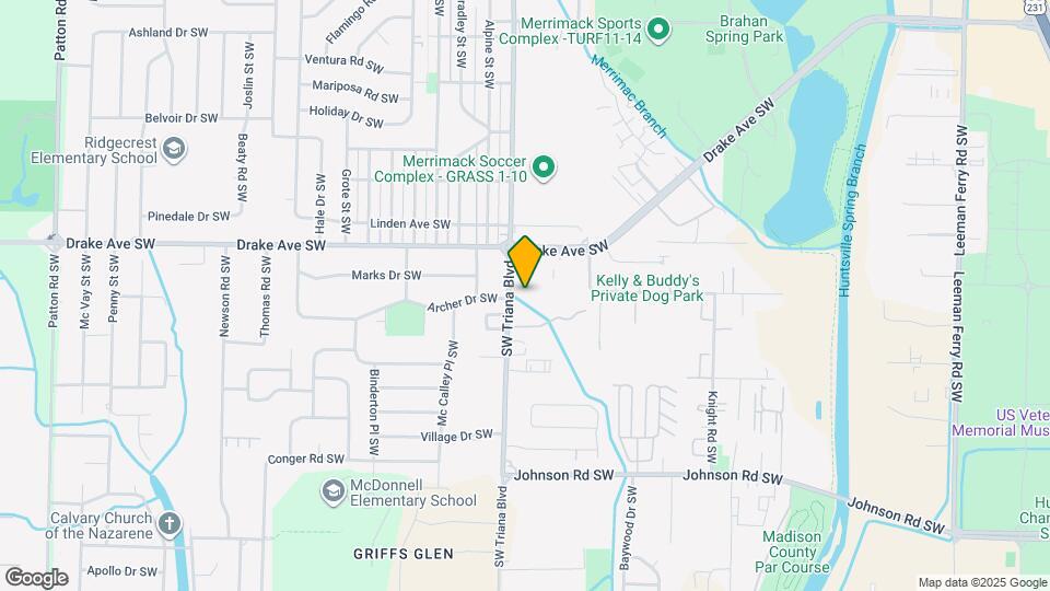 3813 SW Triana Blvd Mapa y Detalles de la Ubicación