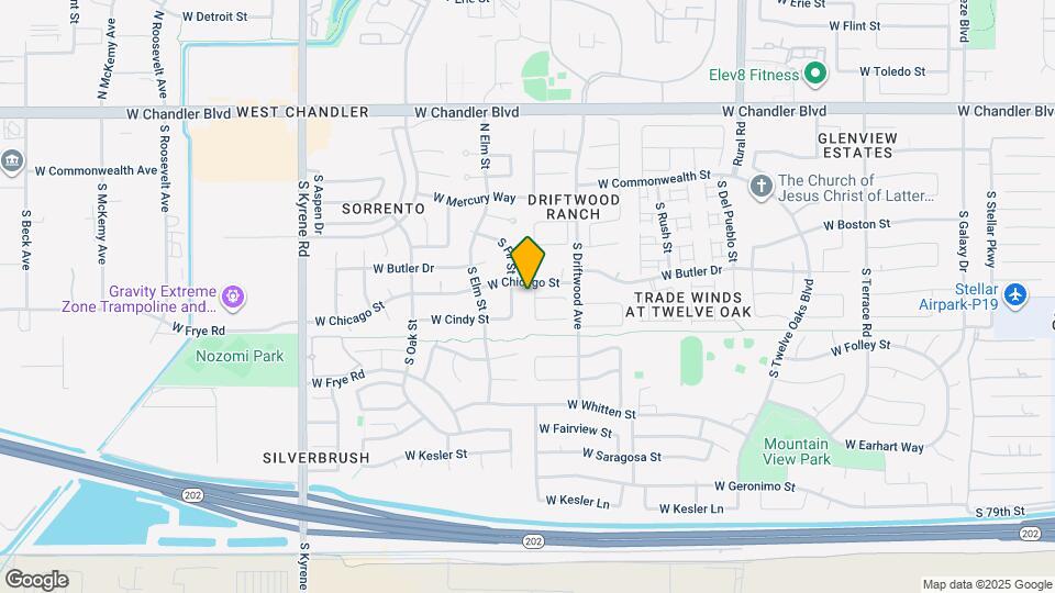 230 S Pineview Pl Map and Location Details