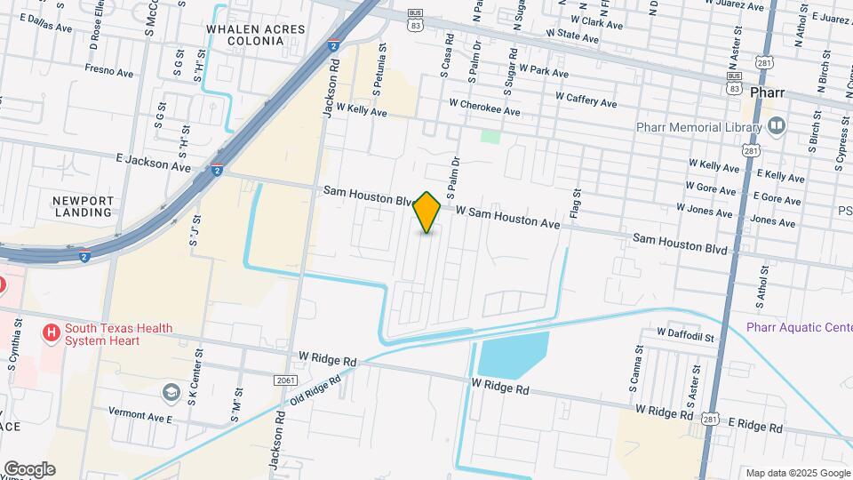 904 S Palm Dr-Unit -2 Map and Location Details