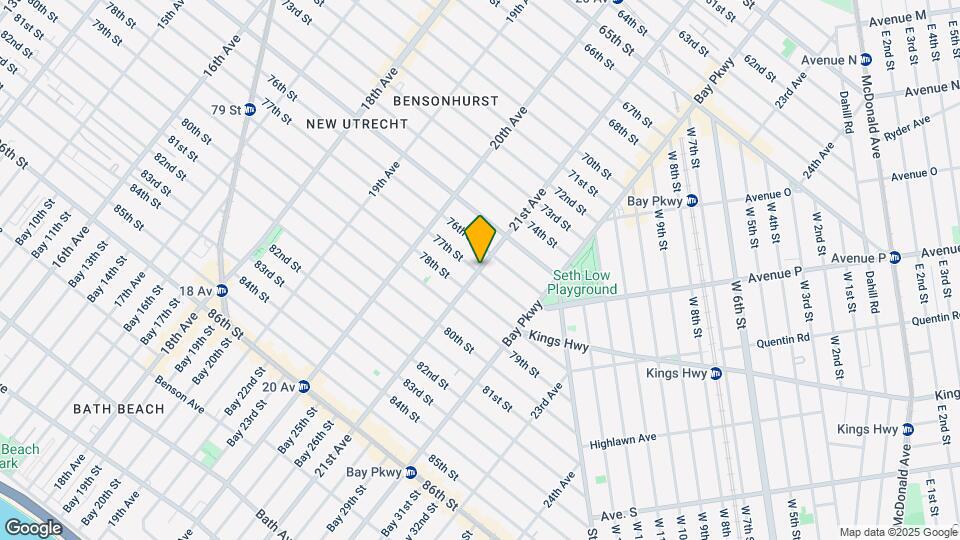2121 77th St Map and Location Details