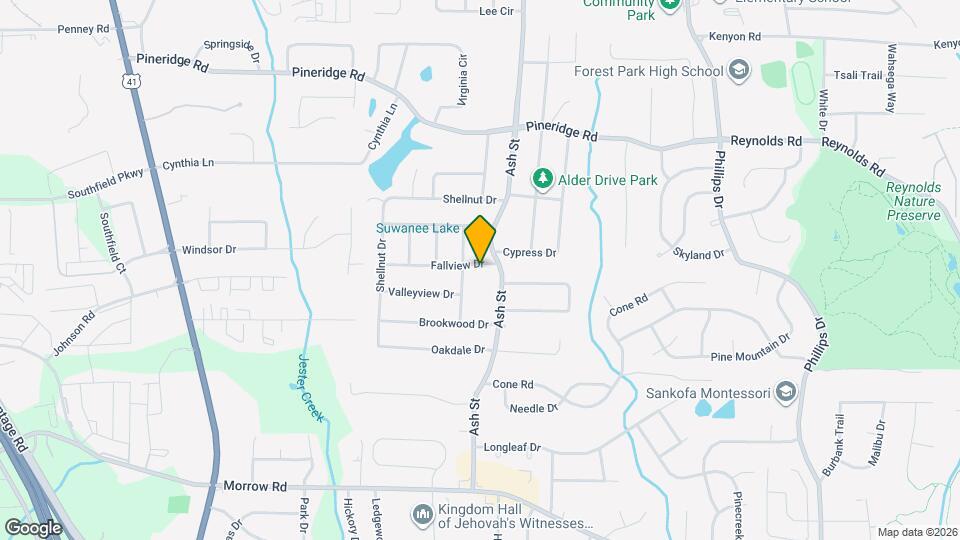 755 Fallview Dr Map and Location Details