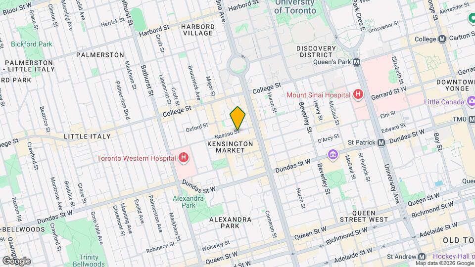 29 Nassau St Map and Location Details