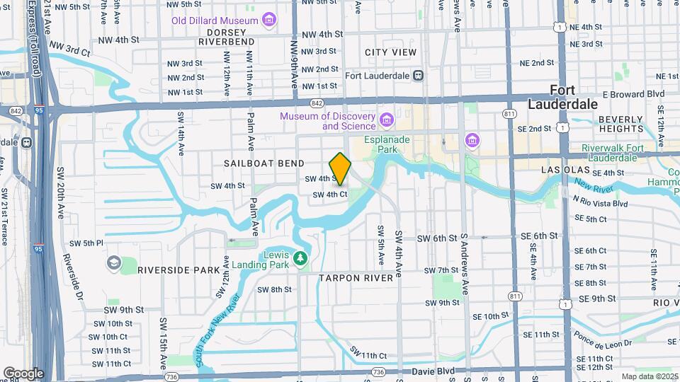 709 SW 4th Ct Map and Location Details