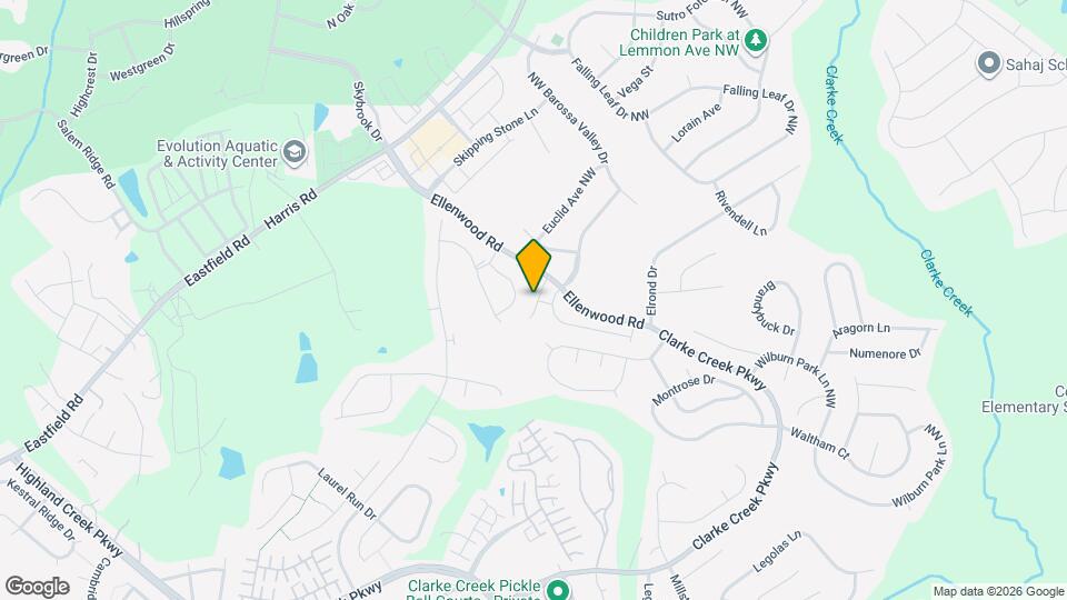 10732 Rivergate Dr NW Mapa y Detalles de la Ubicación