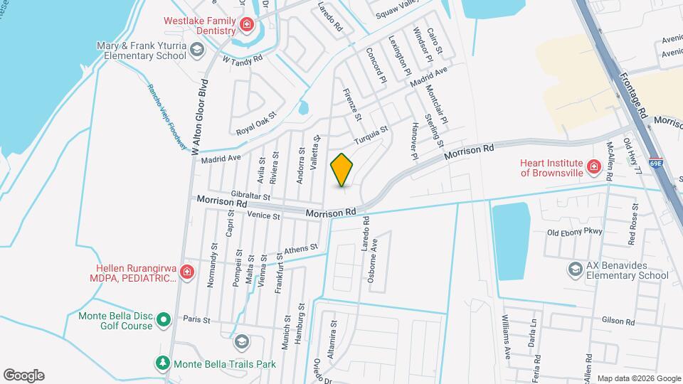 3604 Hidalgo Cir Map and Location Details