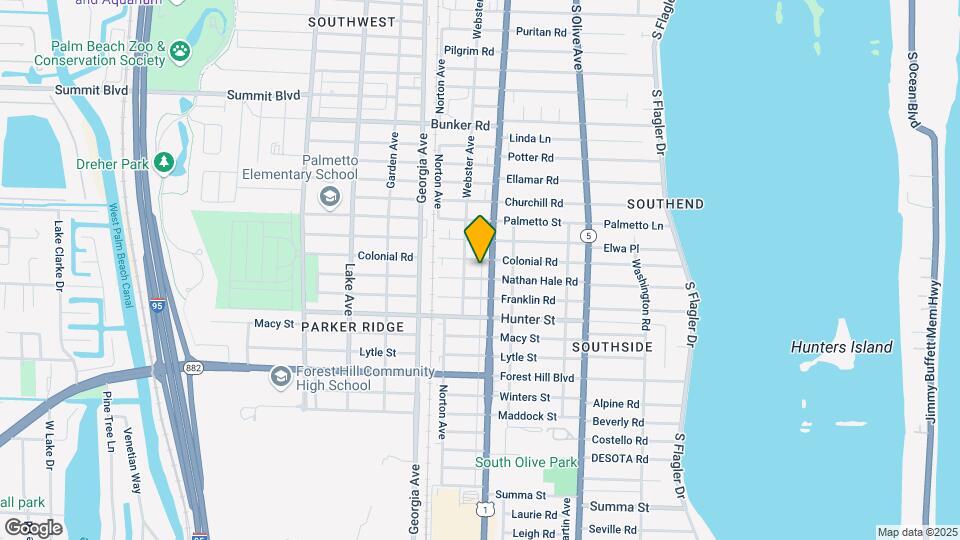 411 Nathan Hale Rd Mapa y Detalles de la Ubicación