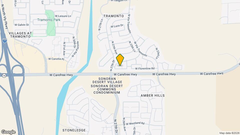 2626 W Florentine Rd Map and Location Details