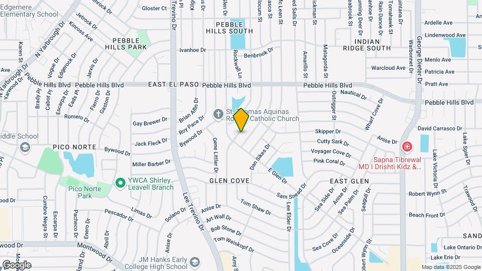 2712 Bert Yancey Dr Map and Location Details