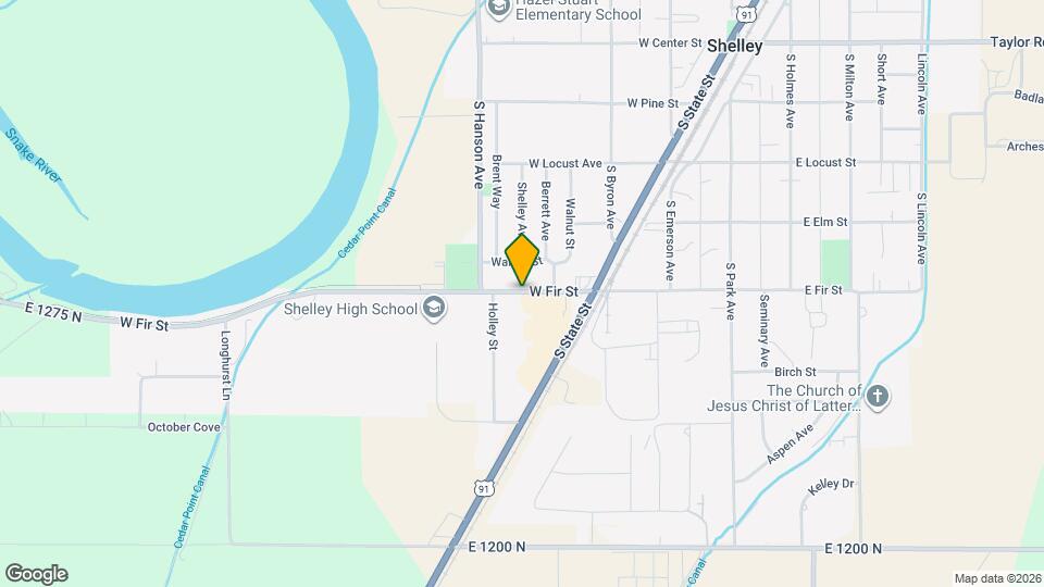436 W Fir St Map and Location Details