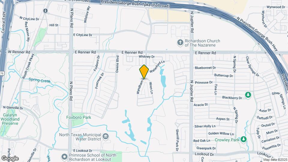 3105 Wren Ln Map and Location Details