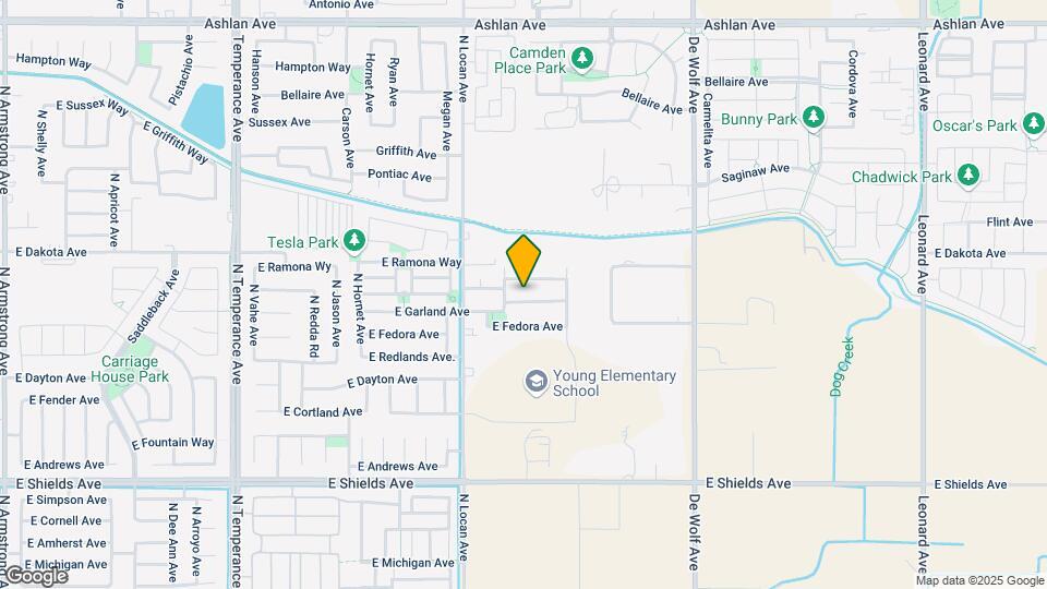 7608 E Garland Ave Mapa y Detalles de la Ubicación