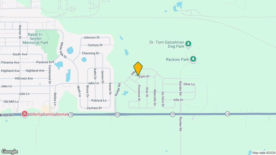 1024 Turin Dr Map and Location Details