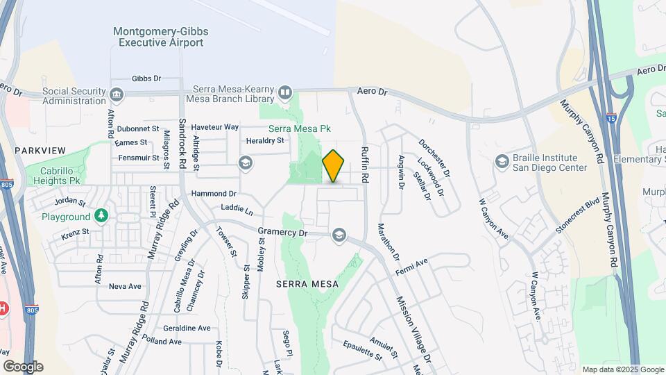 9129 Village Glen Dr Map and Location Details