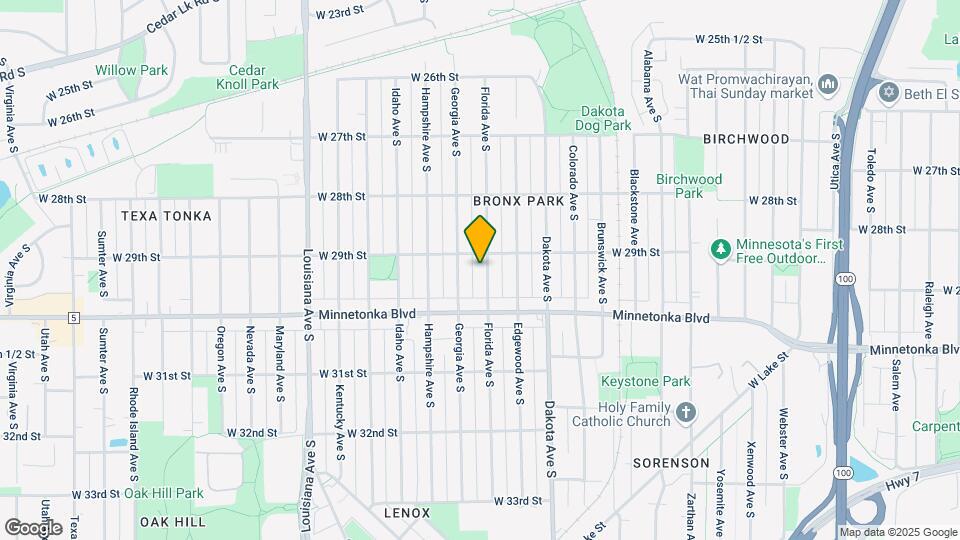 2912 Florida Ave S Map and Location Details