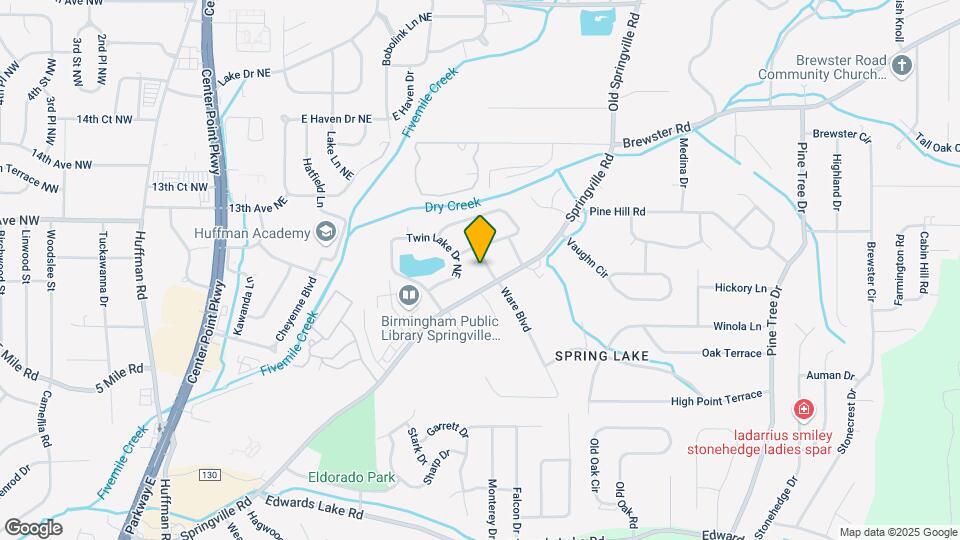 805 Tampa Ln NE Mapa y Detalles de la Ubicación