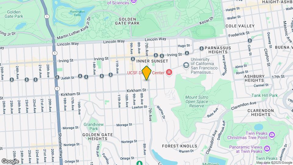1453 7th Ave Map and Location Details