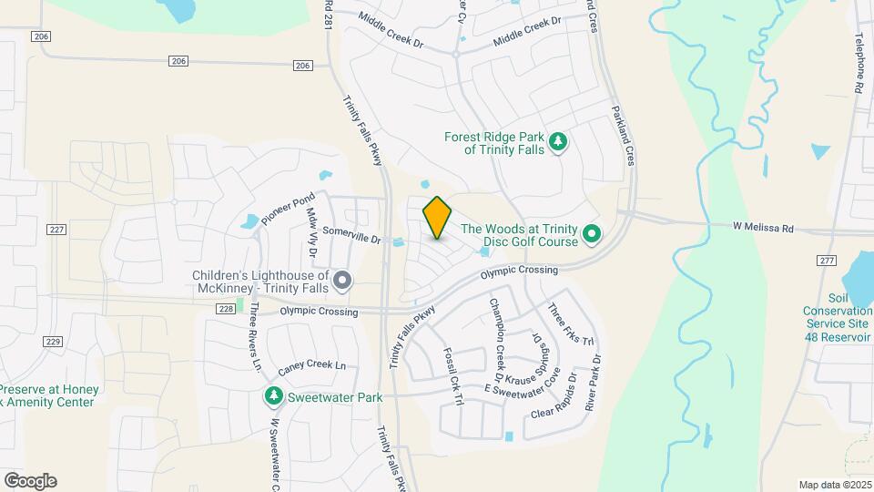 409 Somerville Dr Map and Location Details