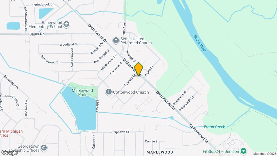 8197 Cottonwood Dr Map and Location Details