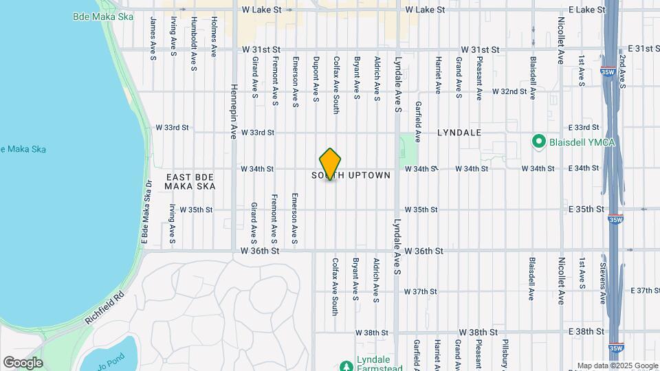 3424 Colfax Ave S Map and Location Details