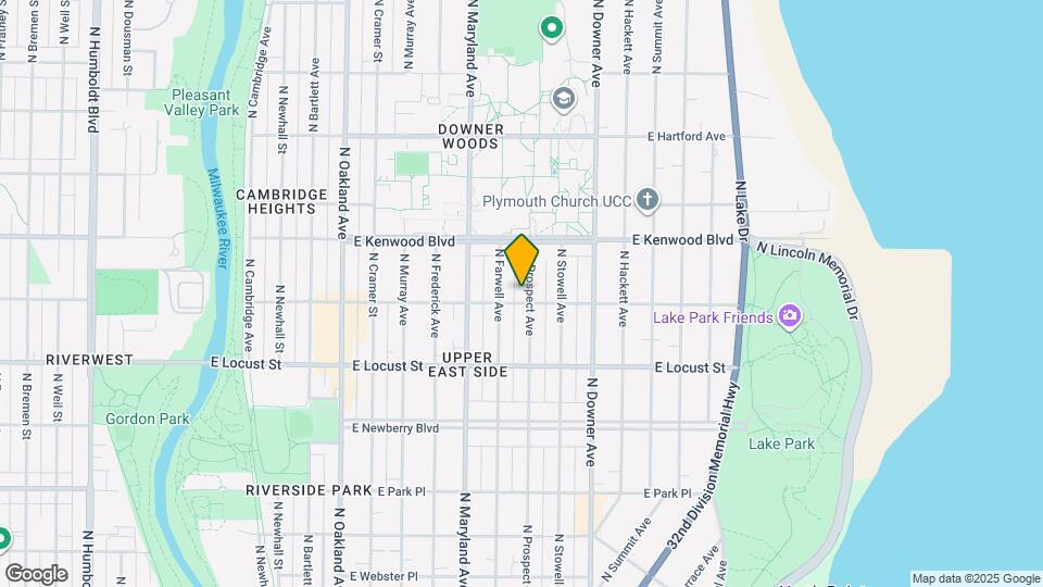 3013 N Prospect Ave Map and Location Details