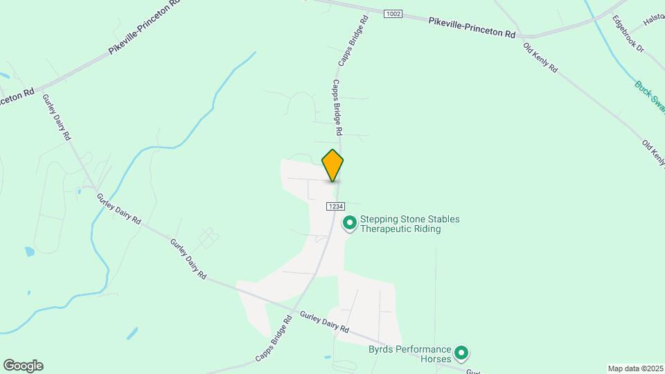 1261 Capps Bridge Rd Map and Location Details