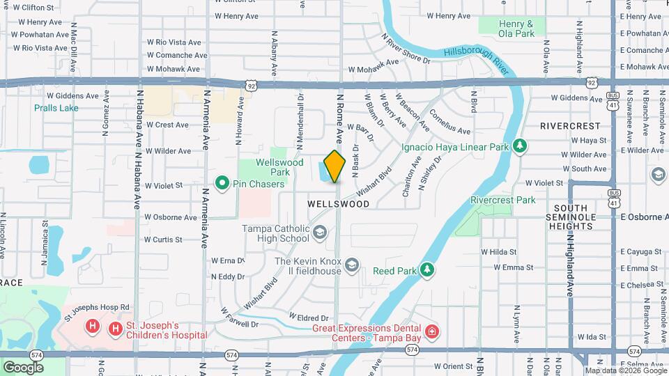 1701 W Louisiana Ave Mapa y Detalles de la Ubicación