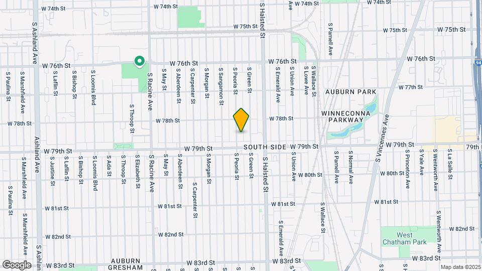 7833 S Peoria St Map and Location Details