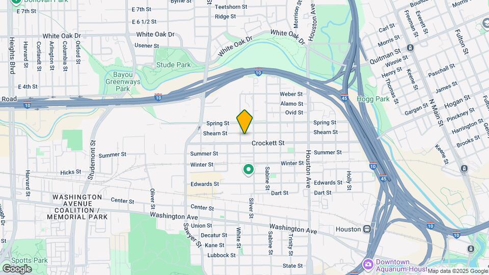 1925 Shearn St Map and Location Details