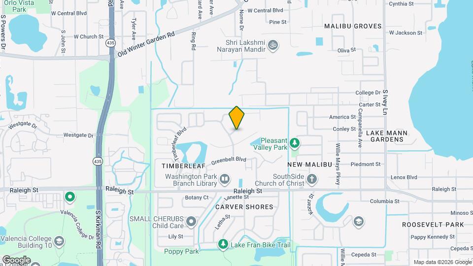 781 Palmera St Map and Location Details