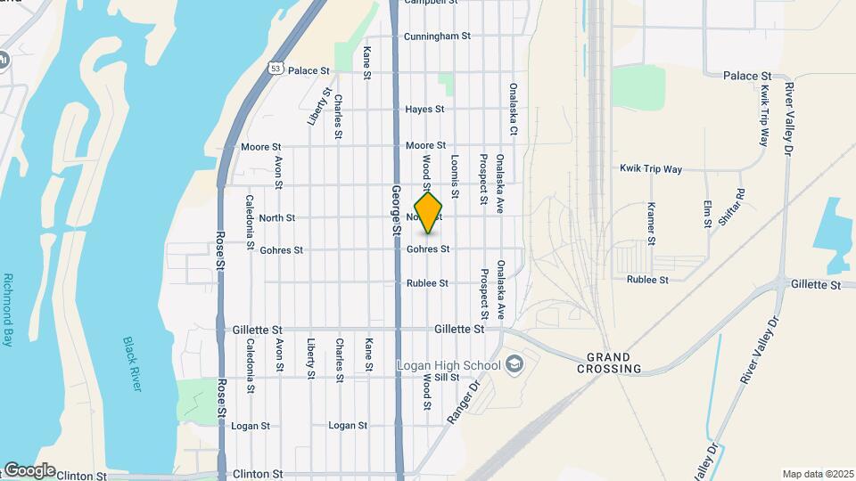 1820 Wood St, Unit 1820 Map and Location Details