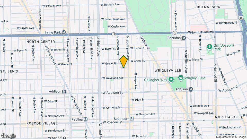 3733 N Janssen Ave Map and Location Details