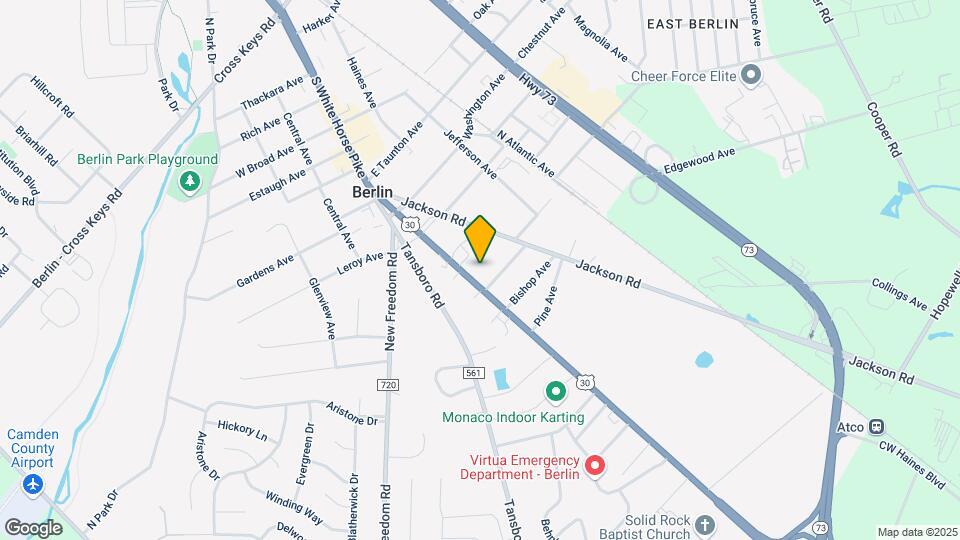 251-253 S White Horse Pike Map and Location Details