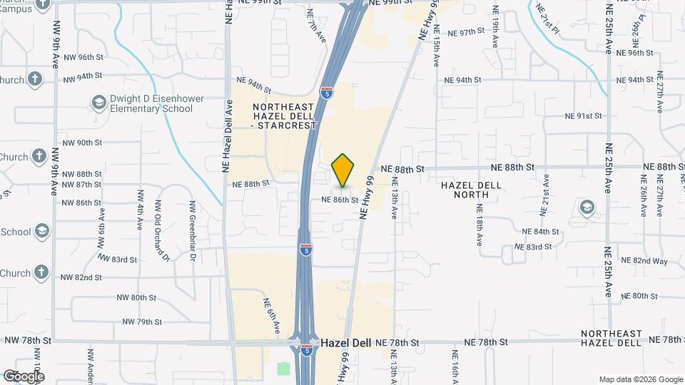 1008 NE 86th St Map and Location Details