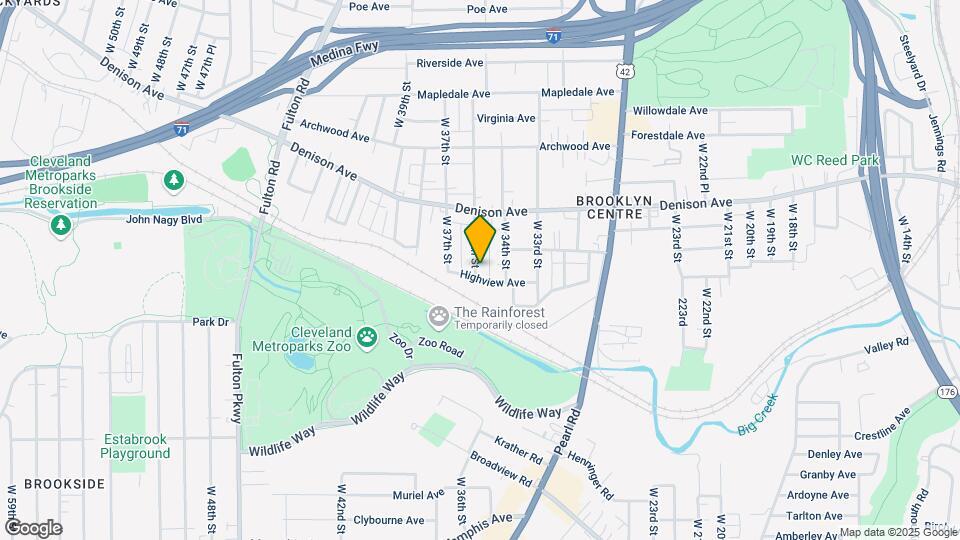 3901 W 36th St Map and Location Details