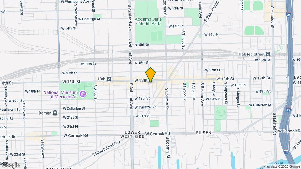 5 Units in Pilsen - Beautifully Rehabbed Map and Location Details