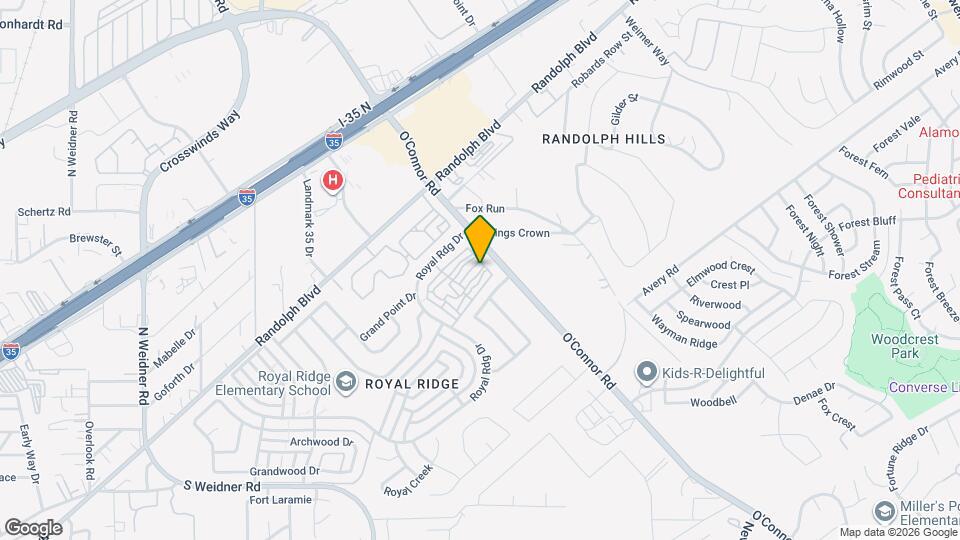 10958 Crown Pk Ln Map and Location Details