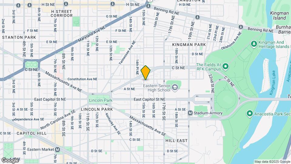 125 15th St NE Map and Location Details
