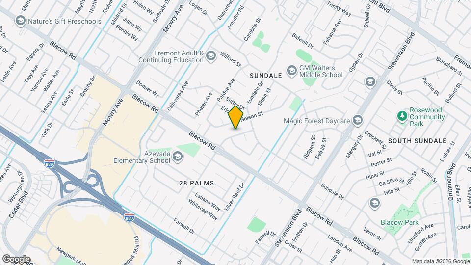 4859 Coco Palm Dr Map and Location Details