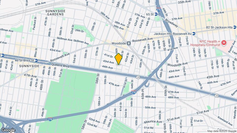 43-07 60th St Map and Location Details