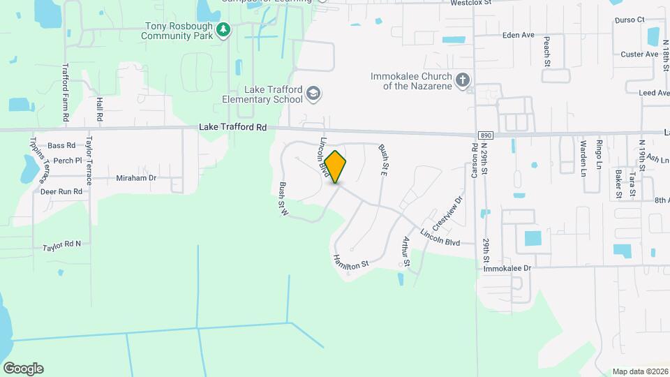 1473 Bush St W Map and Location Details