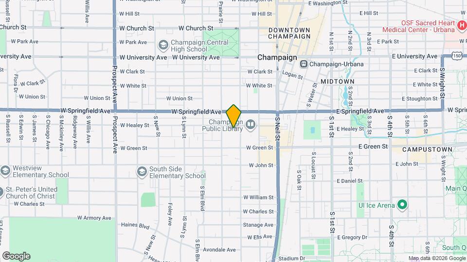 503 S State St Map and Location Details