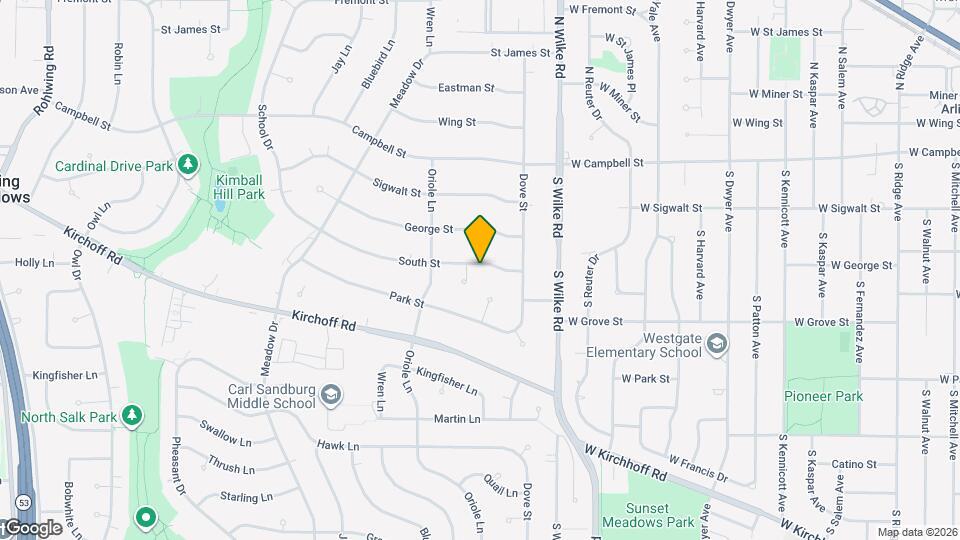 2203 South St Map and Location Details