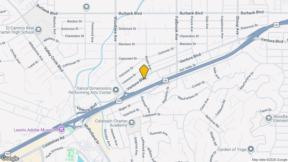 Woodlake Apartments Map and Location Details
