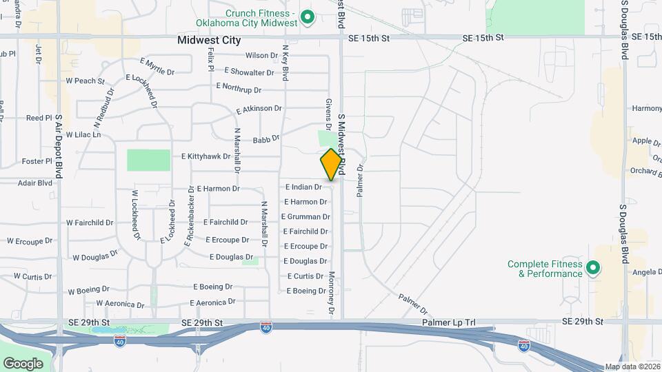 561 E Indian Dr Map and Location Details