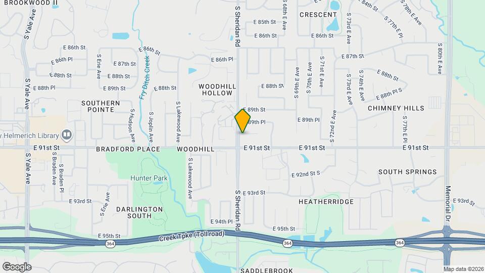 6506-6508 E 90th St Map and Location Details