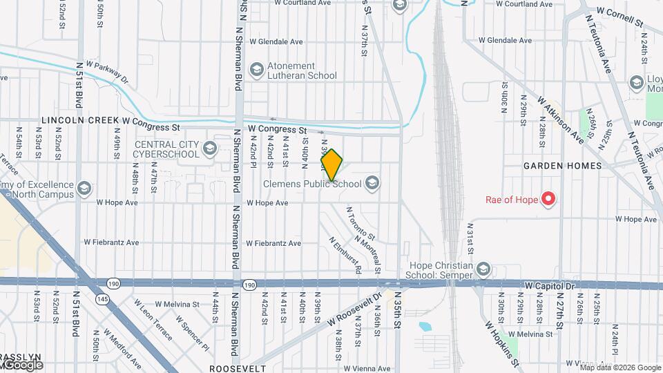 4246-4248-4248 N Sercombe Rd Map and Location Details